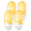 Veilleuses LED capteur lumière pour enfants maison chambre ue Plug-in blanc chaud veilleuse crépuscule à l'aube salle de bain cuisine couloir escaliers