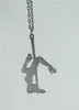 Pendant Necklaces Stainless Steel Pole Dancer Strip Silhouette Gift For Bachelorette Party Women Jewellery62318945515421