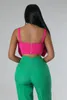 Canotte da donna Summer Fashion 3D Bow Strap Top da donna Sexy Sweet Zipper Tank