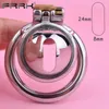 FRRK Hemisphere Male Chastity Cage Device with Urination Hole 40mm 45mm 50mm Penis Rings Adults Sex Products BDSM Toys 240102