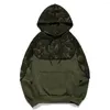 Hoodies masculinos exército verde camuflagem militar casual outono inverno moletom com capuz masculino hip hop pulôver fatos de treino