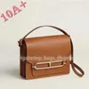 Classica spalla di fascia alta lussuosa 5A9A Solid Little Sheepskin Designer Hardware Oblique Straddle Women's Bagsa22 Borsa