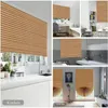 Curtain Fabric Temporary Blinds Vertical Pleated Cordless Cellular Windows Shades Blackout For Easy To Install