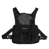 Waist Bags Functional Tactical Chest Rig Trend Pack For Woman Fashion Hip Hop Vest Streetwear Unisex Black Bag