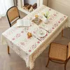 Bordduk Bohemisk bordsduk bomullstyg tvättbar för bröllopsfest mat bankett år dekoration luxuriou tablecover