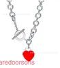 Hanger Ketting Stropdas Huis Kraag Keten Designer Sieraden Tifannissm T Familie Zilver V Goud Materiaal Eenvoudig en modieus Nieuw