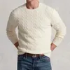 Erkek kazaklar erkek varış maskulina küçük at pamuk örgü kazak moda düz renk rahat çekme homme sweater