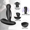 Choque elétrico massageador de próstata vibradores para homens 360 girar bunda anal plug vibrador masculino sem fio empurrando brinquedos sexuais 240102