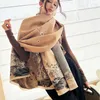 Sjaals Warme Sjaal Winter Vrouwen Kasjmier Mode Pashmina Sjaal Wraps Halsdoek Vrouwelijke Foulard Bufandas Groothandel