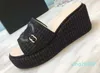 sconti Stivali scarpe casual di alta qualità Sandali con tacco sexy alla moda Pantofole da donna Sandali firmati Lady Wedding Party Fibbia per cintura Suola in gomma Ciabatte