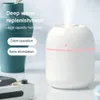 Humidificateurs Diffuseur d'huile essentielle USB portatif d'humidificateur d'air de 200ML avec la lampe à LED romantique grande machine d'aromathérapie de fabricant de brume de voiture de jet