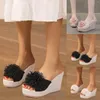 Sandals Pedicure For Women With Toe Separator Womens Platform Slide Bow Tie Size 5 Slim