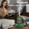 Humidificateurs Ménage Bois Grain Vase Aromathérapie Électrique Vase Humidificateur D'air À Ultrasons Muet Brume Pulvérisateur Huile Essentielle Diffuseur Mini