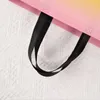 Shopping Bags Foldable Laser Bag Reusable Eco Tote Business Clothing Waterproof Fabric Non-woven Travel Storage Handbag