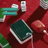 Veilleuses Mahjong en forme de lumière LED éclairage doux contrôle tactile lampe de table en silicone chevet décoration de la maison