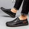 RayZing Scarpe casual da uomo In pelle super morbida e leggera per uomo Comodo da lavoro Guida di grandi dimensioni EU48 240102