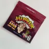 Warheads Pouch Borsa acida Commestibili Gommose Pacchetto di stoccaggio in Mylar Borse per imballaggio Wowheads A prova di odore Bambino Gommoso Cubi gommosi Confezione LL