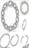 Złoty łańcuch bransoletki damska Biezrożeń Beweliera Męskie DY Trend Designer Women Platinum Ed Bracelets okrągłe platowane głowa FAS2274615