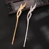 Hair Clips Chinese Vintage Hairpins For Women Fashion Leaf Shaped Antiques Hairpin Classic Style Elegant Accessories ACRDDK