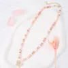 Choker Makersland Butterfly Pendant Halsband Fashion smycken Tillbehör för Lady Wholesale Natural Stone Women Jewellery