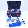 8x Blayblade Burst Gyro Toys Set with ers Grip Storage Box Case Battle Starter Metal Spinning Top Bley 240102