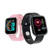 D20 Relojes deportivos inteligentes para hombre Mujer Regalo Reloj inteligente digital Rastreador de ejercicios Reloj de pulsera Pulsera Presión arterial para Android ios Y68