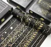 10 PCSSet Gold Washi Tape Vintage Masking Tape Cute Decorative Adhesive Sticker Scrapbooking Diary Stationery 2016 JKXB21032447709