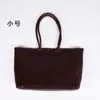 Dragon French bag top layer cowhide pure handmade woven tote bag large capacity vegetable basket bag women's small size 240102