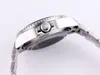 R Series 44 mm Automatyczne datę luksusowe zegarki męskie głębokie czarne tarcze ceramiczna ramka świetliste ręce 904L ze stali nierdzewnej zegarki zegarkowe designerskie zegarki
