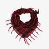 Bandanas Fashion Shawl Plaid Scarf Outdoor Camping Thin Square