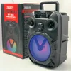 Portabel 60W Square Dance Outdoor Bluetooth Speaker Karaoke Stereo Surround RGB Lätteffekt Trådlös subwoofer med mikrofon 240102