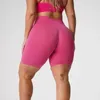 Pantaloncini attivi LOGO A MAGLIA NVGTN Seamless Pro Allenamento da donna Legging corto Sport Abbigliamento da palestra Pantaloni da yoga Fitness Abiti da treno a prova di squat