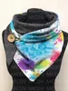 Sciarpe Sciarpa e scialle casual in pile caldo stampato 3D con graffiti colorati per donna comoda 02