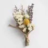 Dekoracyjne kwiaty wystroju ślubu dekoracja domowa po rekwizyty rośliny łodygi prawdziwy kwiat naturalny suszone bukiety mini opiekunki