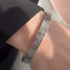 classico gioiello di design moda s925 argento sterling braccialetto da donna italiano di fascia alta in un regalo squisito di lusso leggero