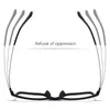 YIMARUILI Ultra Light Square Comfortable Large Eyeglasses Pure Fashion Optical Prescription Glasses Frame Men HR3068240102