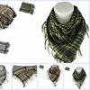 Bandanas Fashion Shawl Plaid Scarf Outdoor Camping Thin Square