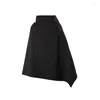 Trenchs pour hommes PFNW Tide Darkwear Trendy Fonctionnel Fermeture à glissière extérieure Coupe-vent Cape Tactique Lâche Cloak Punk Gothique Manteau 12Z4927