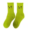 Designer letter Men women socks Pure cotton Sports socks fashionable ventilate comfort Stocking Street pop 11 of colors