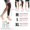 Manches longues de Compression de jambe, soutien de genouillère à manches complètes, protège le soulagement de la douleur du basket-ball et du football, 240102