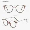 Güneş Gözlüğü Tokeorism Hafif TR90 Kadın Gözlükleri Moda Bilgisayar Gösterisi Çerçeveleri için Mavi Gözlük 1359