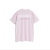 Designer Heren T-shirt Korte mouw Borst Letter Reflecterend Basic Mannen en Vrouwen Paar Tees Tops Trendy Mode Goedkope Loe