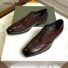 Berluti Hommes Chaussures En Cuir Formel Berlut Nouveaux Hommes Venezia Calf À Lacets Oxford Fait Main Coloré Affaires Rj