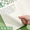 4pcs/مجموعة طالب سيارة Car Line A5 B5 Notebook Ins Wind Small Carge Notepad Literary Literary Style Scale School Supplies