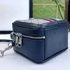 Modische Damen-Luxus-Designer-Tasche, blaue Trunk-Tasche, einzelne Umhängetasche, Kettentasche, Handy-Tasche, Umhängetasche, Boston-Tasche, kleine Umhängetasche