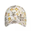 Ball Caps Vintage Fleur De Lis Baseball Cap Papa Männliche Sport Hut