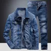 Lente en herfst Pasvorm Graafzak met ritssluiting Grijze denim Rits Katoen Jeugd Casual Gewone jas 230322