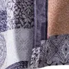 Herren Freizeithemden 2024 Hwawii Ethno-Stil Musterblock Paisley-Muster Drucken Reverskragen Kurze Ärmel Urlaubshemdbluse