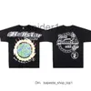 23SS Hellstar Globe Tee Plus Size Men TシャツCotton Tops Man Vintage特大TシャツStreetwear Youth Tees Y2K Shirt Hellstar Clothing 4 CM2J PD28