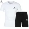 Men Designer Tracksuit Summer Hot T Shirt Shorts S Sports Zestaw Druku